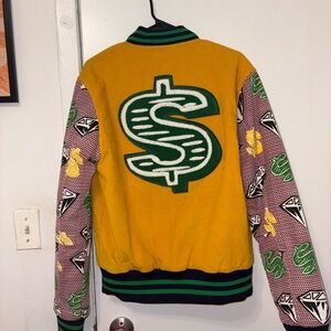 BILLIONAIRE BOYS CLUB BBC LUCKY JACKET OLD GOLD